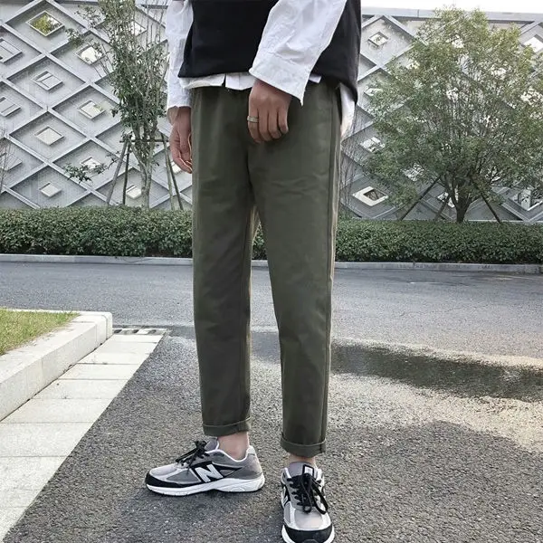 Overalls men's trendy Hong Kong style straight pants trend versatile loose casual pants summer thin nine point wide leg
Overalls men's trendy Hong Kong style straight pants trend versatile loose casual pants summer thin nine point wide leg