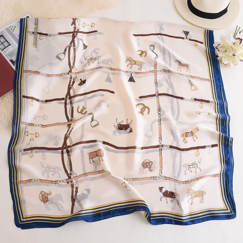 2020 luxury Brand women scarf Retro carriage chain print cotton spring winter warm scarves lady female bandana 
2020 luxury Brand women scarf Retro carriage chain print cotton spring winter warm scarves lady female bandana
