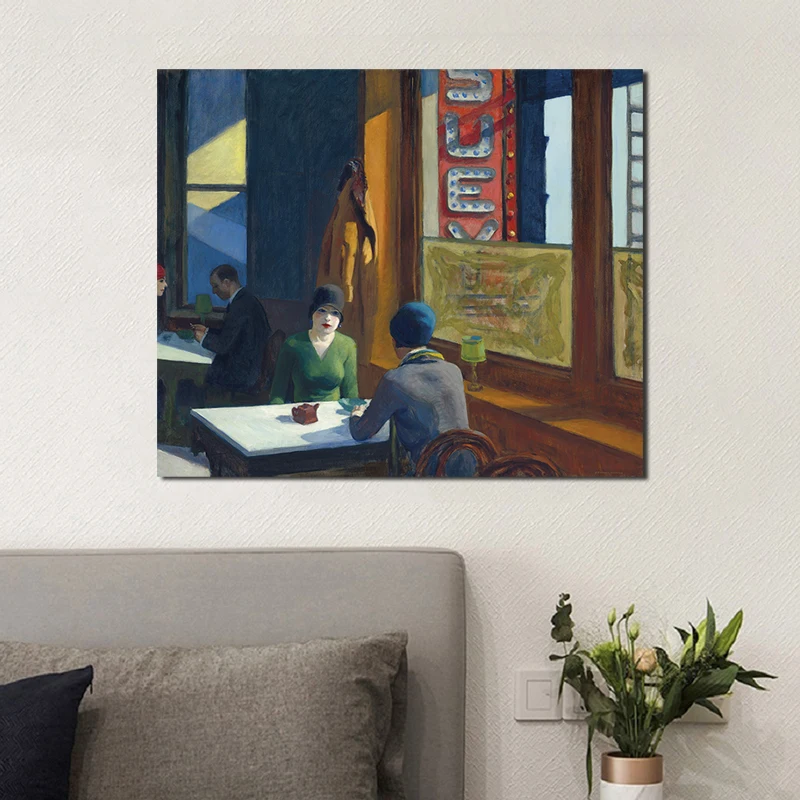 Talking Person By Edwardor Hopper Wall Art Canvas Posters Prints Painting Wall Pictures Modern Living Room Home Decor Framework
Talking Person By Edwardor Hopper Wall Art Canvas Posters Prints Painting Wall Pictures Modern Living Room Home Decor Framework