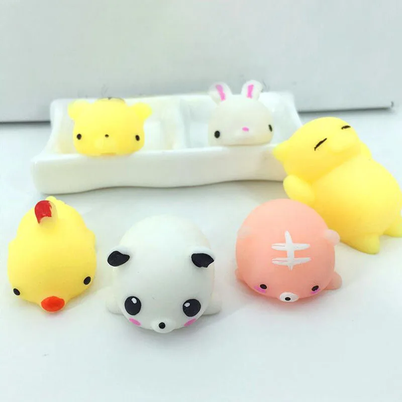 10 шт. мягкая Kawaii TPR игрушка для снятия стресса Расширенная медленно поднимающаяся
