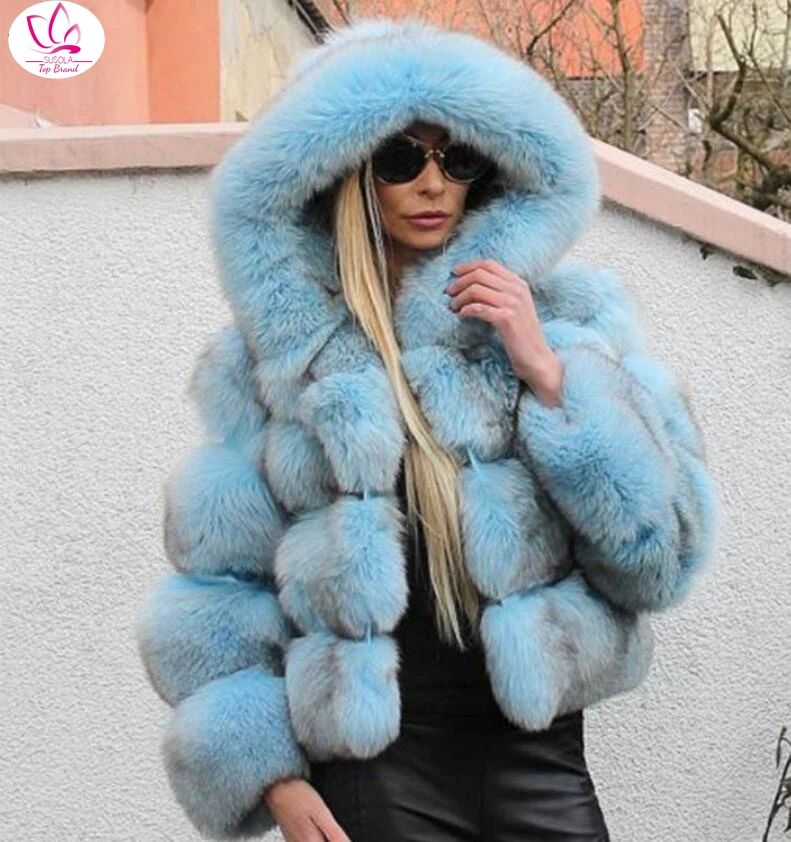 Women Fashion Luxury Faux Fur Coat Hooded Autumn Winter Warm Overcoat Woman Warm Fake Fur Solid color Coats Female Ladies
Women Fashion Luxury Faux Fur Coat Hooded Autumn Winter Warm Overcoat Woman Warm Fake Fur Solid color Coats Female Ladies