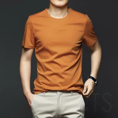 New summer short-sleeved t-shirt men's trendy men's clothing on the wild 3093
New summer short-sleeved t-shirt men's trendy men's clothing on the wild 3093