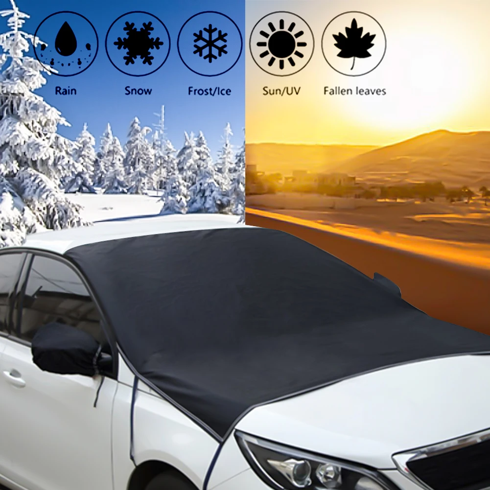 Drop Shipping Car Windshield Waterproof Frost Snow Cover, Windproof Summer Windshield Sun Shade Fits Most Cars, SUVs
Drop Shipping Car Windshield Waterproof Frost Snow Cover, Windproof Summer Windshield Sun Shade Fits Most Cars, SUVs