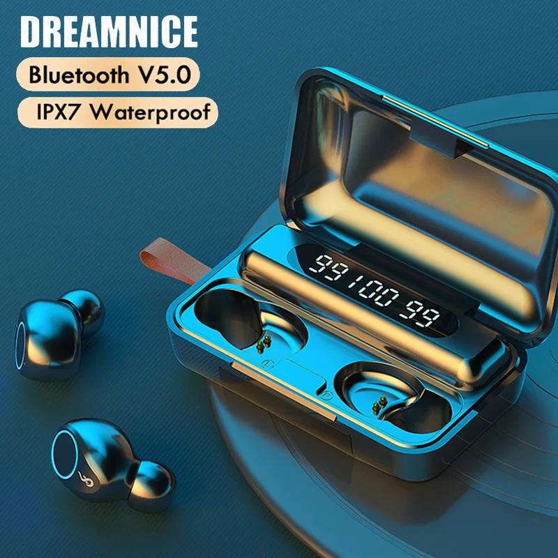 IPX7 Waterproof Bluetooth 5.0 Earphones Wireless Headphones Sports Bluetooth Earphone Earbuds Bluetooth Headset Noise Cancelling
IPX7 Waterproof Bluetooth 5.0 Earphones Wireless Headphones Sports Bluetooth Earphone Earbuds Bluetooth Headset Noise Cancelling