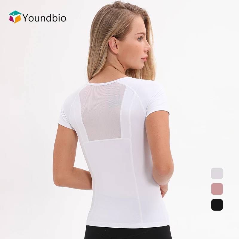 YOUNDBIO 2021 Mesh Sport T-Shirt Women Summer Yoga Top Gym Workout Clothes Female Short Sleeve Shirts Fitness Slim Blouse
YOUNDBIO 2021 Mesh Sport T-Shirt Women Summer Yoga Top Gym Workout Clothes Female Short Sleeve Shirts Fitness Slim Blouse