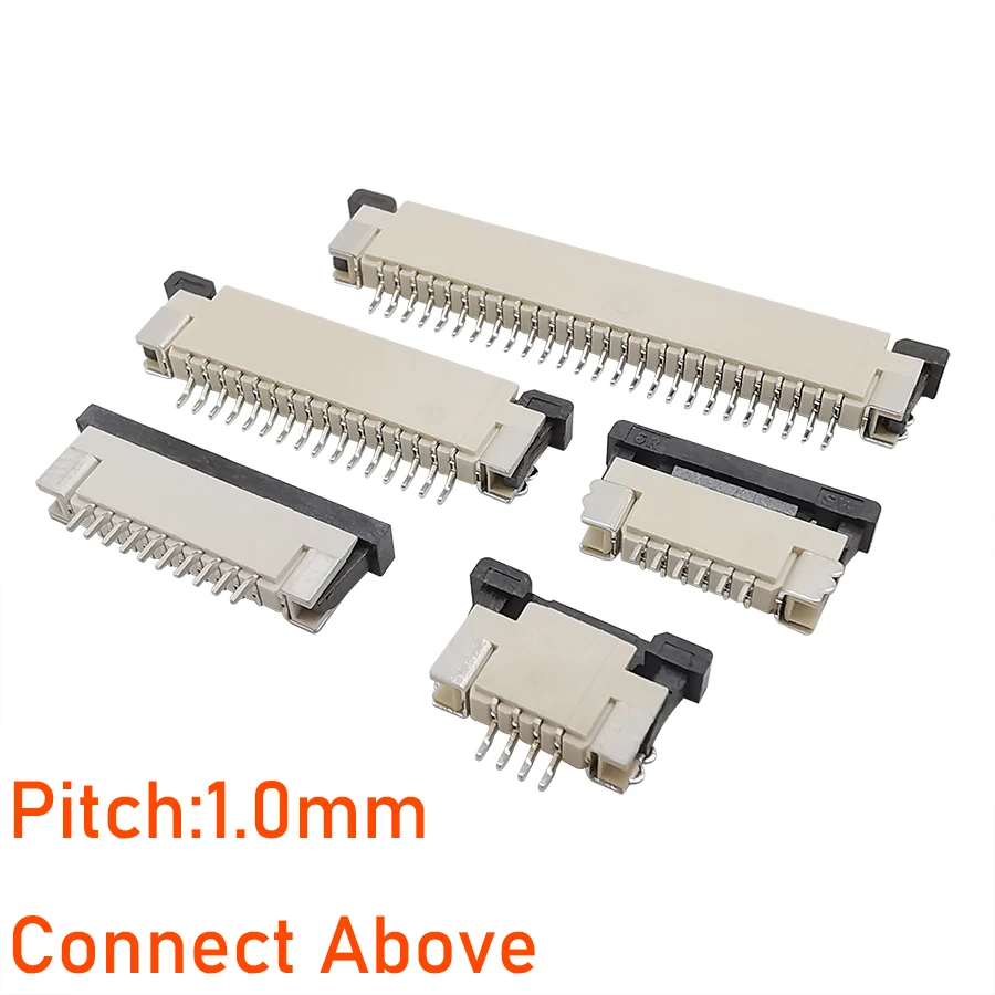 10 шт. FPC FFC разъемы 1,0 мм Шаг подключения выше плоского кабеля PCB разъем 4P 6P 8P 10P 12P 14P 16P 18P 20P 24P 26P 30P 32 контакта
10 шт. FPC FFC разъемы 1,0 мм Шаг подключения выше плоского кабеля PCB разъем 4P 6P 8P 10P 12P 14P 16P 18P 20P 24P 26P 30P 32 контакта