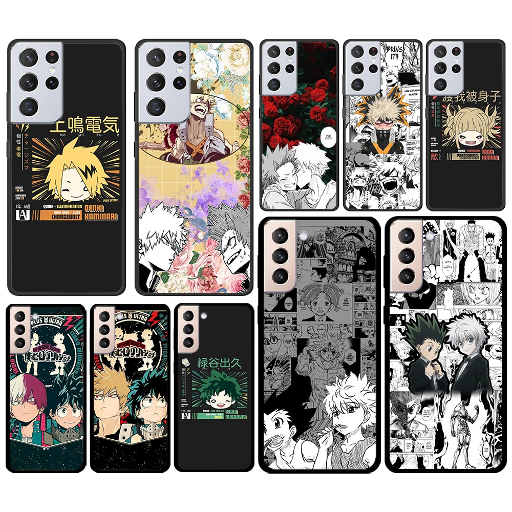 My Hero Academia Anime for Samsung Galaxy S21 S20 FE Ultra Plus S10 S9 S8 S7 S6 Edge 5G Silicone Black Soft Phone Case
My Hero Academia Anime for Samsung Galaxy S21 S20 FE Ultra Plus S10 S9 S8 S7 S6 Edge 5G Silicone Black Soft Phone Case