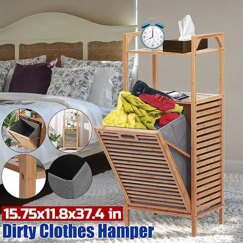 Bamboo Multi-Function Bathroom Hamper Clothes Dirty Cothes Storage Dirty Laundry Basket Organizer bathroom Rack Laundry Frame
Bamboo Multi-Function Bathroom Hamper Clothes Dirty Cothes Storage Dirty Laundry Basket Organizer bathroom Rack Laundry Frame