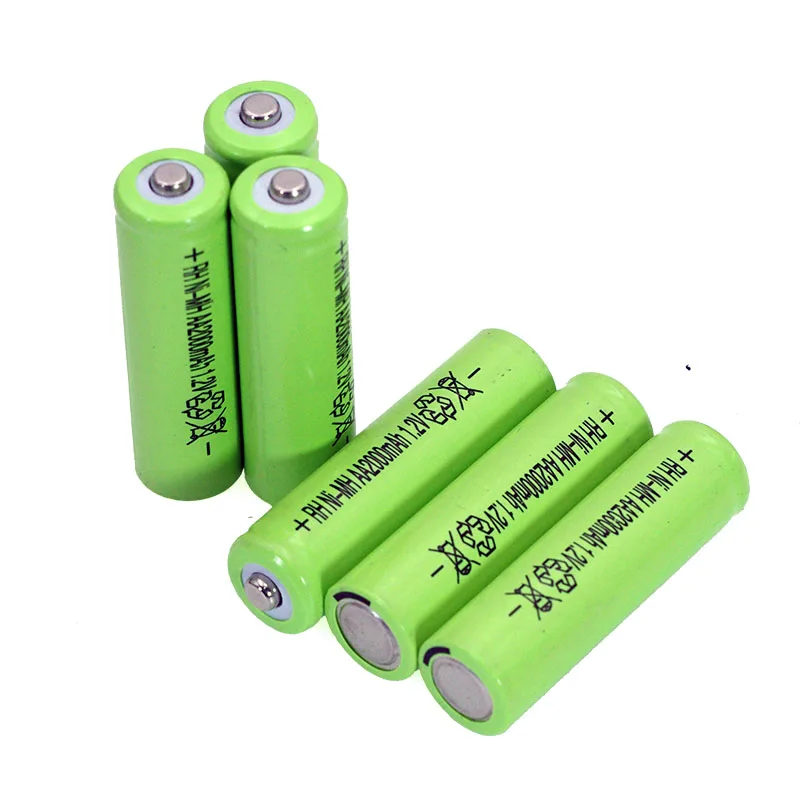 Genuine/Original 1.2V AA Ni-MH Battery 2000mAh 1.2v Rechargeable Battery High Capacity Camera/Microphone/Mouse /toys wholesale
Genuine/Original 1.2V AA Ni-MH Battery 2000mAh 1.2v Rechargeable Battery High Capacity Camera/Microphone/Mouse /toys wholesale