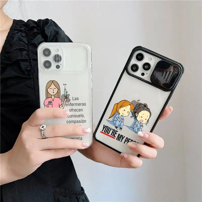 Greys Anatomy You are my person Phone Case For iPhone 7 8 11 12 X XS XR MINI Pro Max Plus Slide Camera Lens Protection
Greys Anatomy You are my person Phone Case For iPhone 7 8 11 12 X XS XR MINI Pro Max Plus Slide Camera Lens Protection