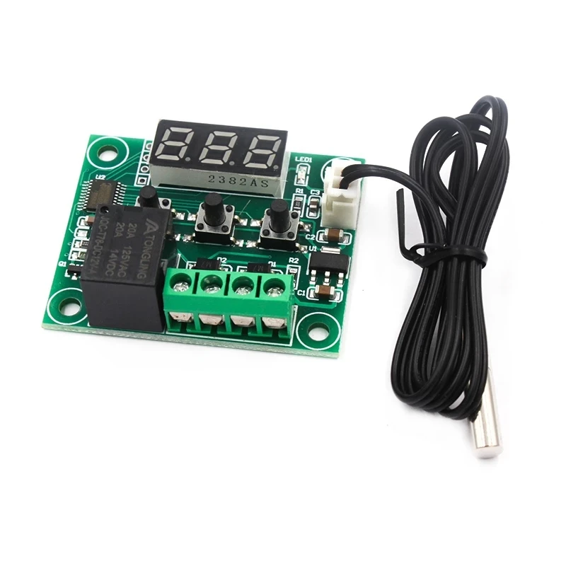 XH-W1209 Digital Display Thermostat Temperature Control Switch Miniature Temperature Control Board
XH-W1209 Digital Display Thermostat Temperature Control Switch Miniature Temperature Control Board