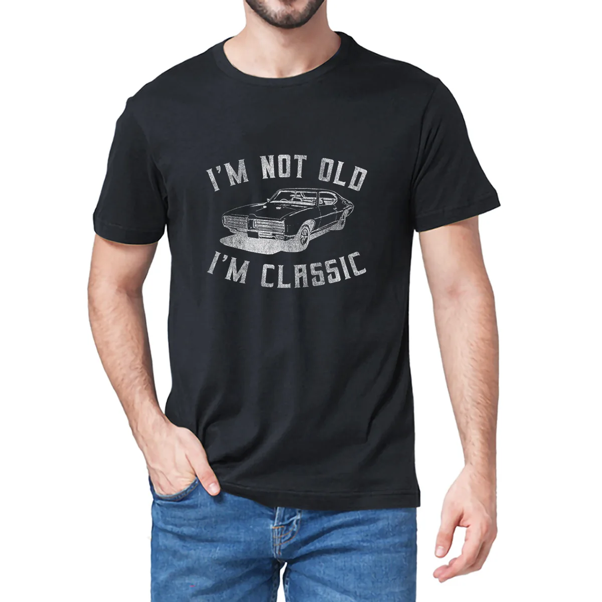 Unisex 100% Cotton I'm Not Old I'm Classic Funny Car Graphic Summer Men's Novelty Short Sleeve T-Shirt Women Casual Streetwear
Unisex 100% Cotton I'm Not Old I'm Classic Funny Car Graphic Summer Men's Novelty Short Sleeve T-Shirt Women Casual Streetwear