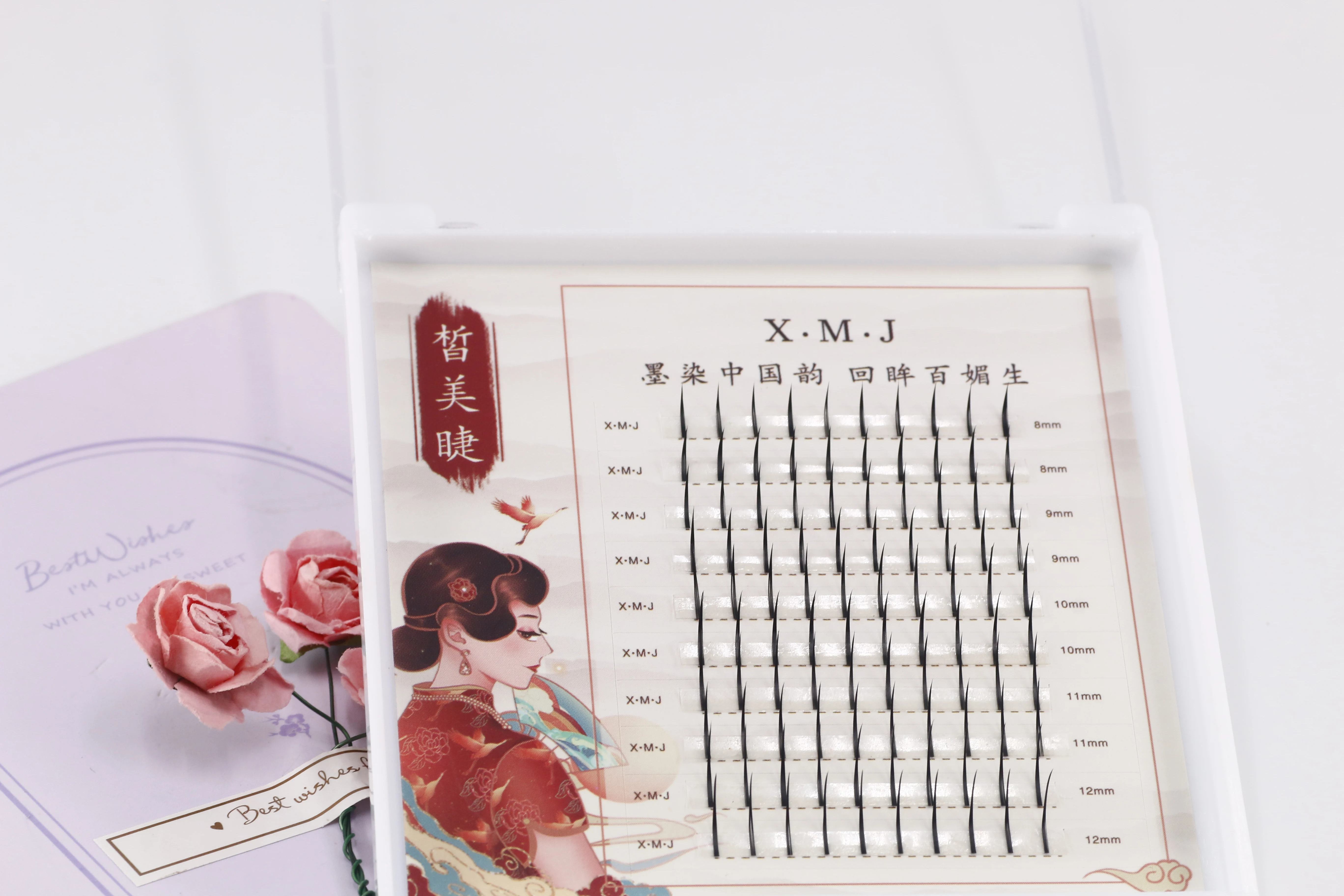 LASH QR Fairy Hair Grafting Eyelashes Top To Bottom Mixed Model Segmented Natural And Lifelike Single-cluster Planting
LASH QR Fairy Hair Grafting Eyelashes Top To Bottom Mixed Model Segmented Natural And Lifelike Single-cluster Planting