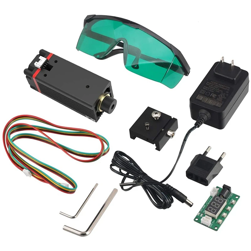 NEJE 2.5W Engraver Module Head 450Nm PWM TTL CNC for NEJE 7000MW Engraving Machine Cutting Machine Arduino
NEJE 2.5W Engraver Module Head 450Nm PWM TTL CNC for NEJE 7000MW Engraving Machine Cutting Machine Arduino