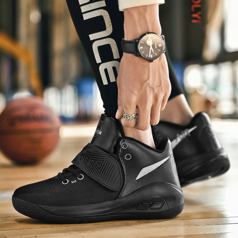 Brand Men's Basketball Sneakers Breathable Cushioning Non-Slip shockproof Wearable Sports Shoes Male Shoes Zapatos De Hombre
Brand Men's Basketball Sneakers Breathable Cushioning Non-Slip shockproof Wearable Sports Shoes Male Shoes Zapatos De Hombre