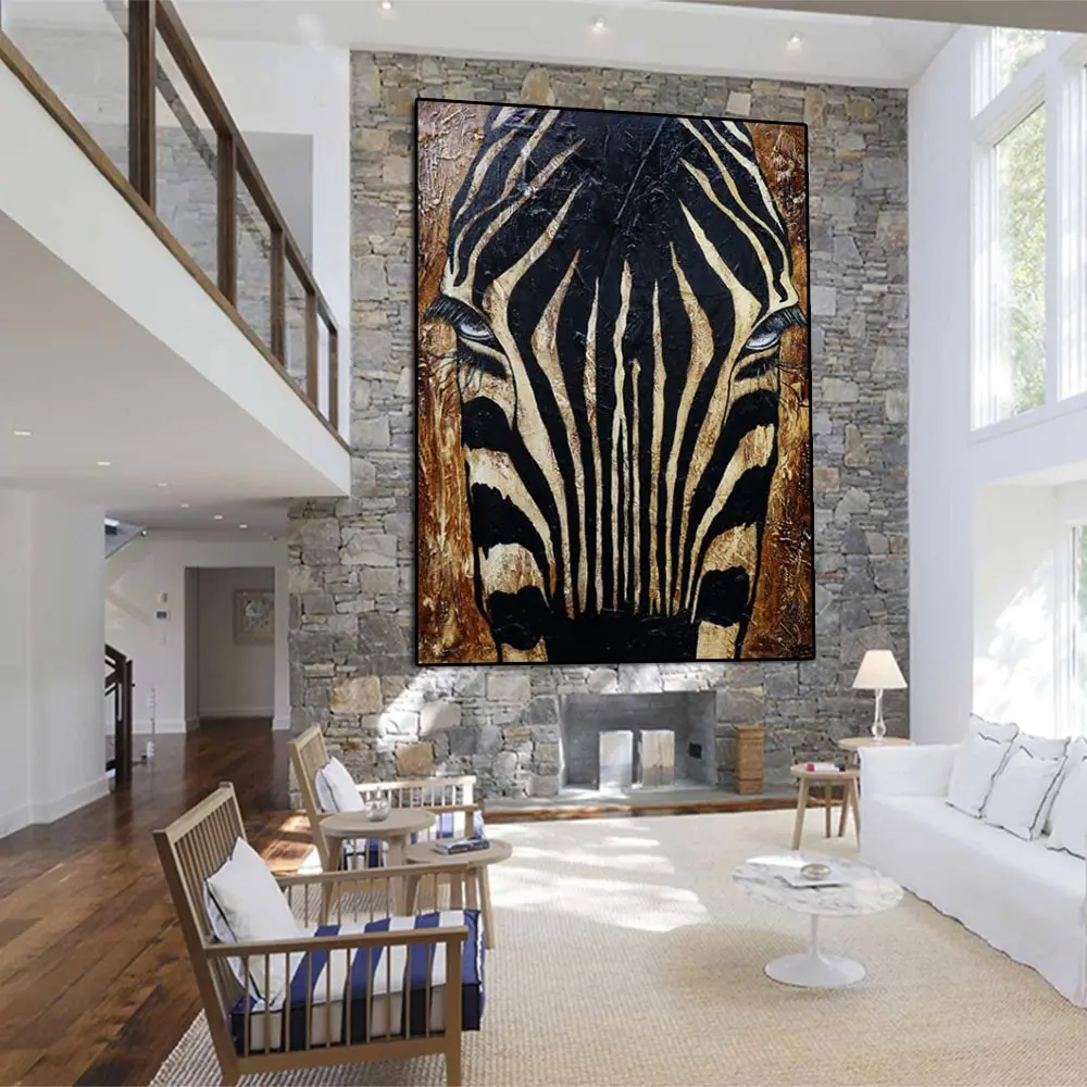 Black Canvas Abstract Poster African Horse Zebra Animal Oil Painting For Living Room Wall Art Prints Pictures Modern Paintings
Black Canvas Abstract Poster African Horse Zebra Animal Oil Painting For Living Room Wall Art Prints Pictures Modern Paintings