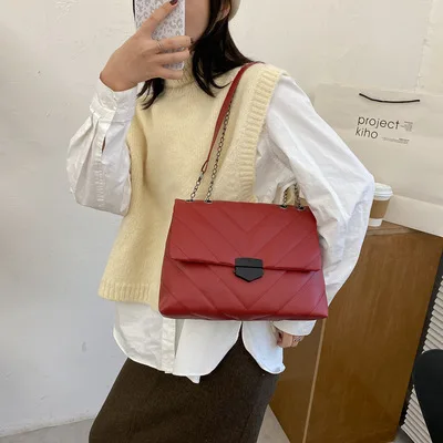 Embroidery Thread Small PU Leather Crossbody Bags for Women 2021 Trend Hand Bag Women's Branded Trending Shoulder Handbags
Embroidery Thread Small PU Leather Crossbody Bags for Women 2021 Trend Hand Bag Women's Branded Trending Shoulder Handbags