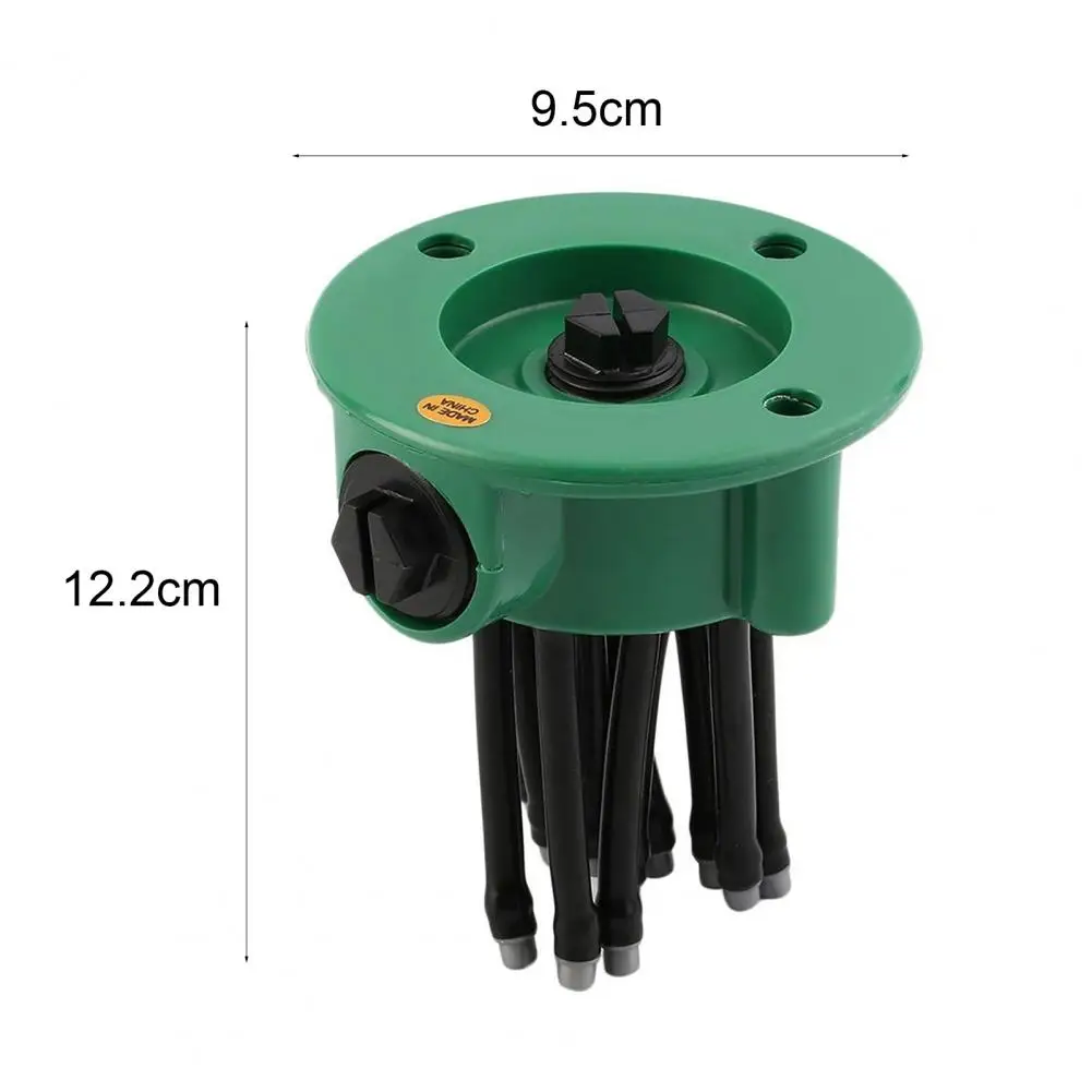 Watering Sprinkler Multi-tube Head Design 360 Degree Rotating Nozzle PVC Lawn Automatic Iirrigation Sprinkler Gardening Tool
Watering Sprinkler Multi-tube Head Design 360 Degree Rotating Nozzle PVC Lawn Automatic Iirrigation Sprinkler Gardening Tool