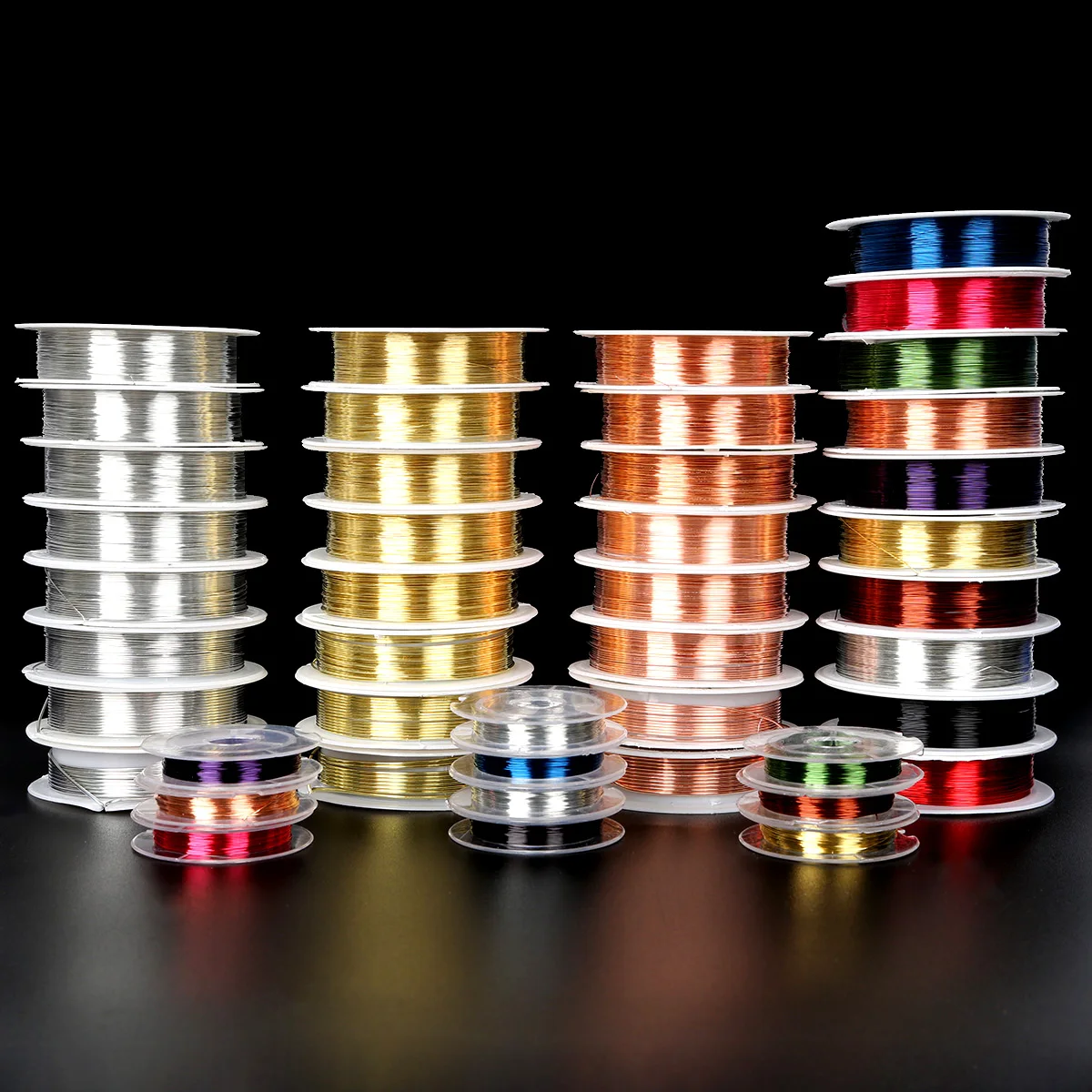 0.2/0.25/0.3/0.4/0.5/0.6/0.8/1.0mm 1.5-20Meters/Roll Copper Silver Gold Copper Wire For DIY Jewelry Findings & Accessories
0.2/0.25/0.3/0.4/0.5/0.6/0.8/1.0mm 1.5-20Meters/Roll Copper Silver Gold Copper Wire For DIY Jewelry Findings & Accessories