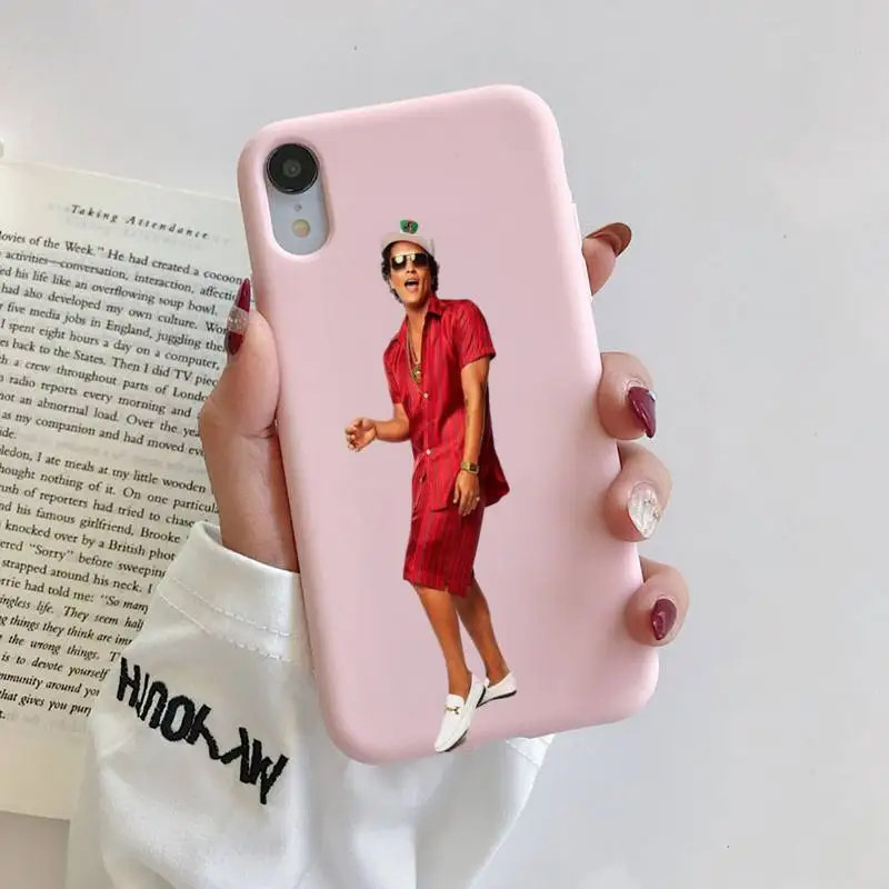 Bruno Mars Phone Case Phone Case For iphone 11 Pro Max X XS Max XR Solid Candy Color Shell For iPhone 7 8 6 6S Plus
Bruno Mars Phone Case Phone Case For iphone 11 Pro Max X XS Max XR Solid Candy Color Shell For iPhone 7 8 6 6S Plus