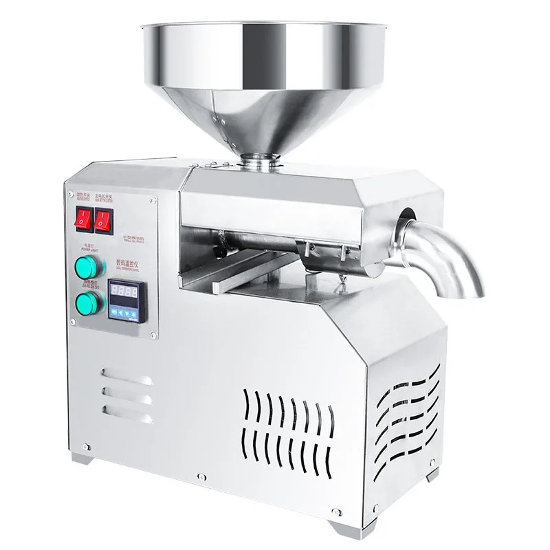 220v Oil Press Machine Hot and Cold Squeeze Smart Sunflower Seeds, Peanuts, Sesame Seeds Squeeze Oil Machine
220v Oil Press Machine Hot and Cold Squeeze Smart Sunflower Seeds, Peanuts, Sesame Seeds Squeeze Oil Machine