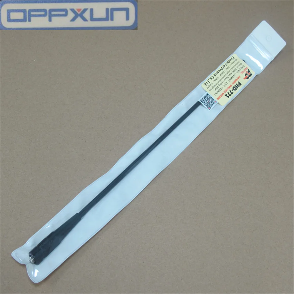 Oppxun PHD-771 Antenne Walkie Talkie 144/430Mhz SMA-F for Kenwood TK3207 TK3207 G Baofeng PX777 Tyt 'd xun Radio 
Oppxun PHD-771 Antenne Walkie Talkie 144/430Mhz SMA-F for Kenwood TK3207 TK3207 G Baofeng PX777 Tyt 'd xun Radio