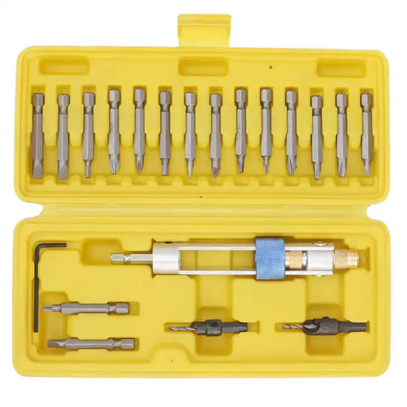 HSS Screwdriver Bit Screwdriver Set High Speed Steel Bits Cross/Slot Countersunk Drill Hardware Tool Screwdriver Bit Set
HSS Screwdriver Bit Screwdriver Set High Speed Steel Bits Cross/Slot Countersunk Drill Hardware Tool Screwdriver Bit Set