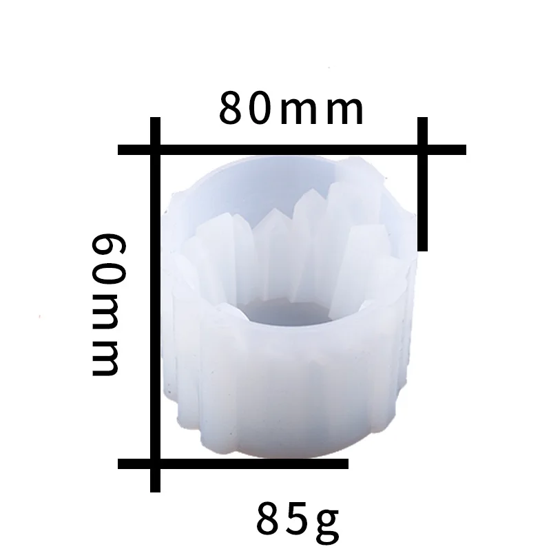 SNASAN Crystal Candlestick Ashtray Storage Box Resin Silicone Mould Ornaments UV Epoxy Resin Silicone Mould Jewelry Making tool
SNASAN Crystal Candlestick Ashtray Storage Box Resin Silicone Mould Ornaments UV Epoxy Resin Silicone Mould Jewelry Making tool