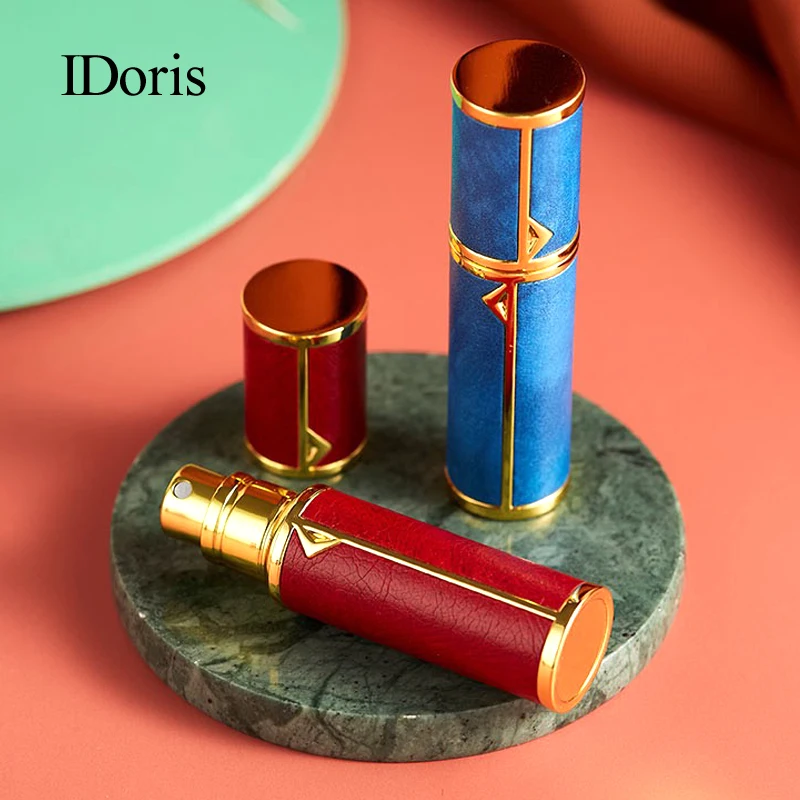 Фото IDoris 5 мл Алюминиевый распылитель для парфюма многоразовый металлический флакон