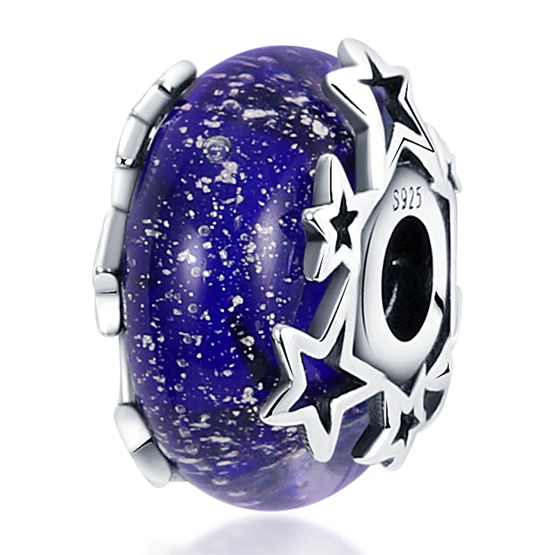 Hot Sale 925 Sterling Silver Blue Galaxy Murano Glass Charms Beads Fit Original Pandora Bracelet Bangle Making Fashion Jewelry
Hot Sale 925 Sterling Silver Blue Galaxy Murano Glass Charms Beads Fit Original Pandora Bracelet Bangle Making Fashion Jewelry
