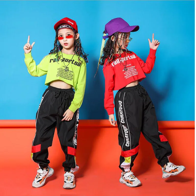 Kid Ballroom Hip Hop Clothing Sweatshirt Jacket Tops Running Casual Pants for Girls Boy performance Dance Costume Clothes Wear
Kid Ballroom Hip Hop Clothing Sweatshirt Jacket Tops Running Casual Pants for Girls Boy performance Dance Costume Clothes Wear