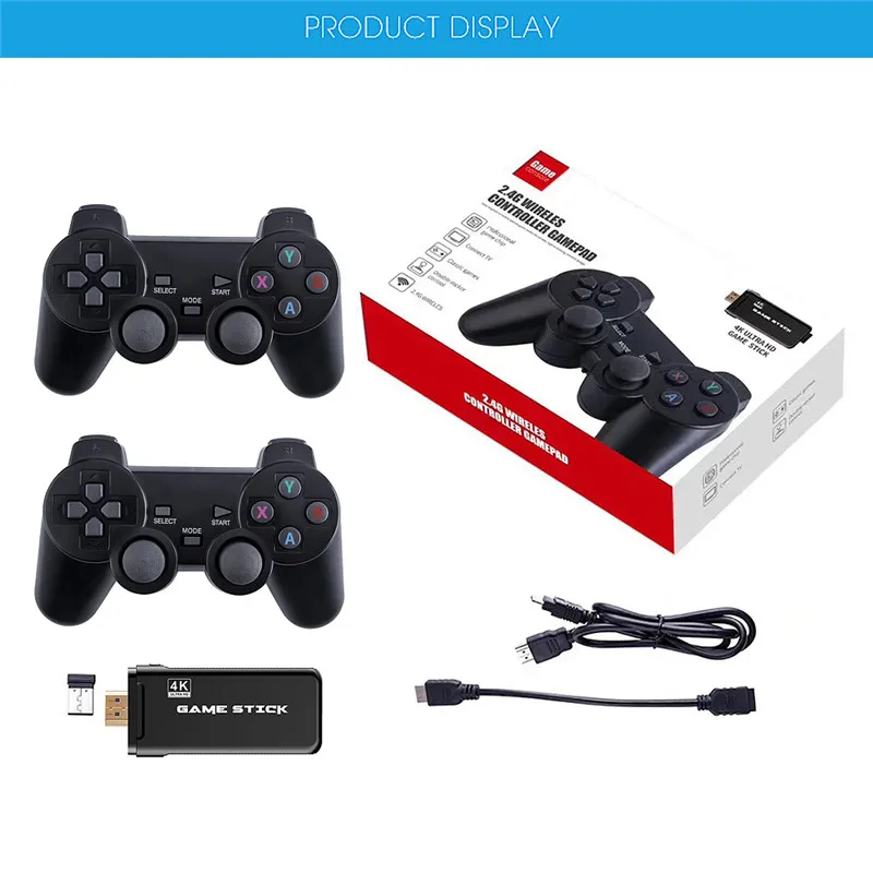 4K HD 64bit 32GB 3300+ Games Video Game Console Wireless for CPS PS1 Mini Retro Joystick 2 Wireless Gamepad Controller Gift
4K HD 64bit 32GB 3300+ Games Video Game Console Wireless for CPS PS1 Mini Retro Joystick 2 Wireless Gamepad Controller Gift