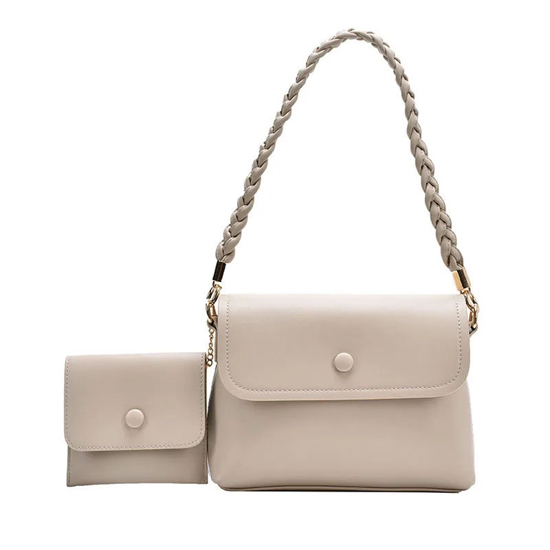 Simple Design Solid Color PU Leather Shoulder Bags For Women 2020 Large Capacity Women's Armpit Bags Fashion Female Handbags
Simple Design Solid Color PU Leather Shoulder Bags For Women 2020 Large Capacity Women's Armpit Bags Fashion Female Handbags