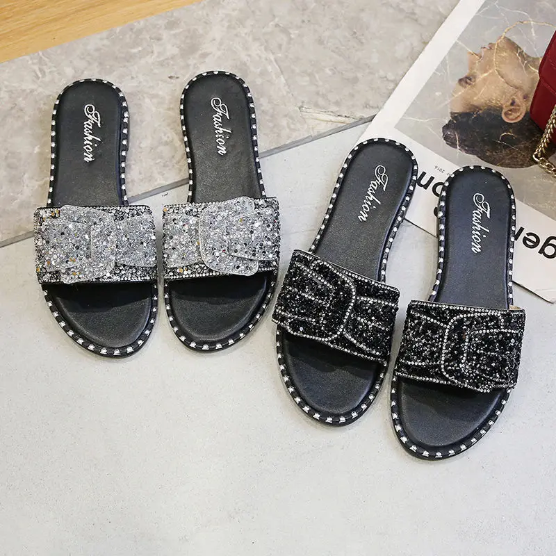 Designer Knot Sandal Slides Womens Rhinestone Sandals Summer Slip On Drag Shoes For Women Silver Studs Slippers Runway Shoes New
Designer Knot Sandal Slides Womens Rhinestone Sandals Summer Slip On Drag Shoes For Women Silver Studs Slippers Runway Shoes New