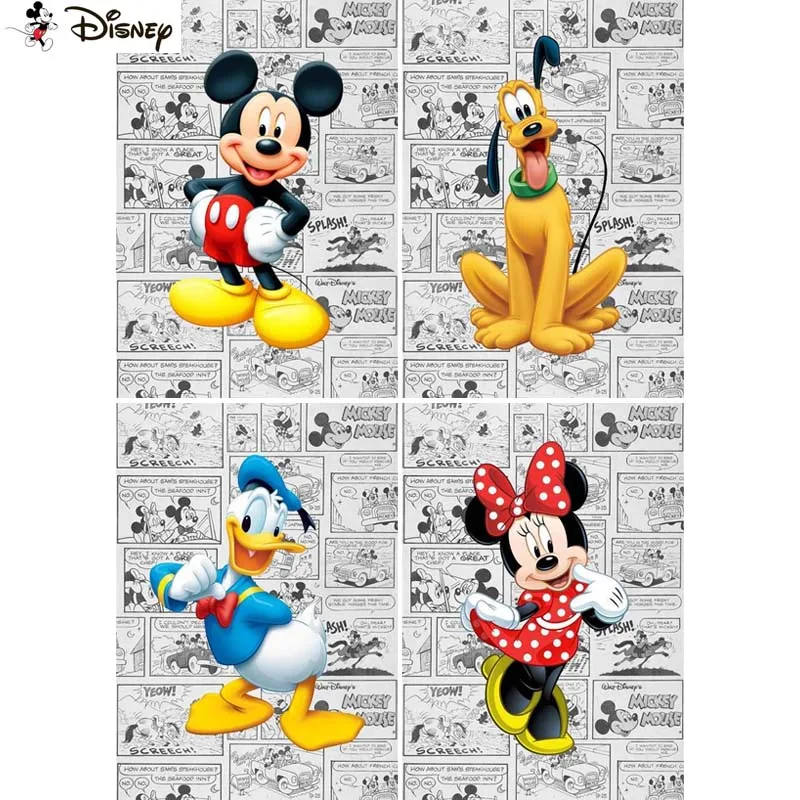 Алмазная вышивка Disney "мультяшный Микки Маус", алмазная живопись, узоры для вышивки крестом, стразы Незаконченный декор дома
Алмазная вышивка Disney "мультяшный Микки Маус", алмазная живопись, узоры для вышивки крестом, стразы Незаконченный декор дома