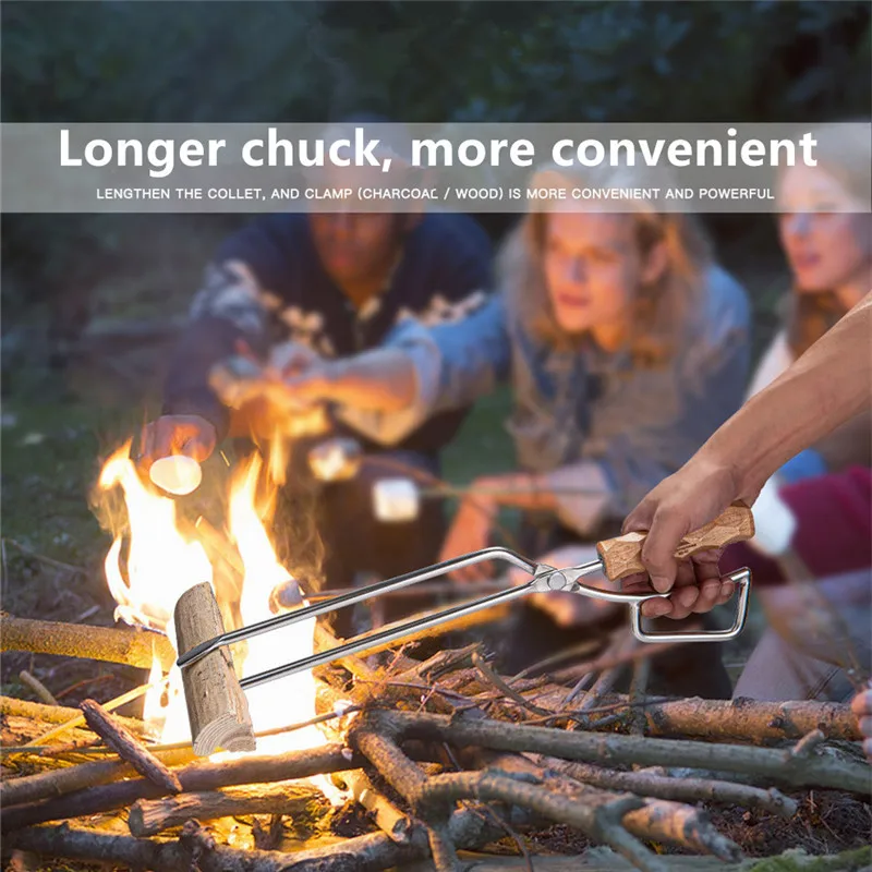 Outdoor Stainless Steel Duckbill Tongs Tool Portable 41.5x11.5x3cm Outdoor Camping Picnic BBQ Duckbill Tongs Accessories
Outdoor Stainless Steel Duckbill Tongs Tool Portable 41.5x11.5x3cm Outdoor Camping Picnic BBQ Duckbill Tongs Accessories