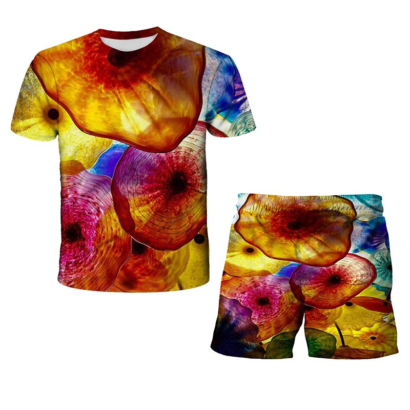 Kids Toddler Kids Set Colorful Boys Girls Clothes 3D Printed Color T-shirt Girls Tops + Shorts 2-piece Set Cute Baby Clothes
Kids Toddler Kids Set Colorful Boys Girls Clothes 3D Printed Color T-shirt Girls Tops + Shorts 2-piece Set Cute Baby Clothes