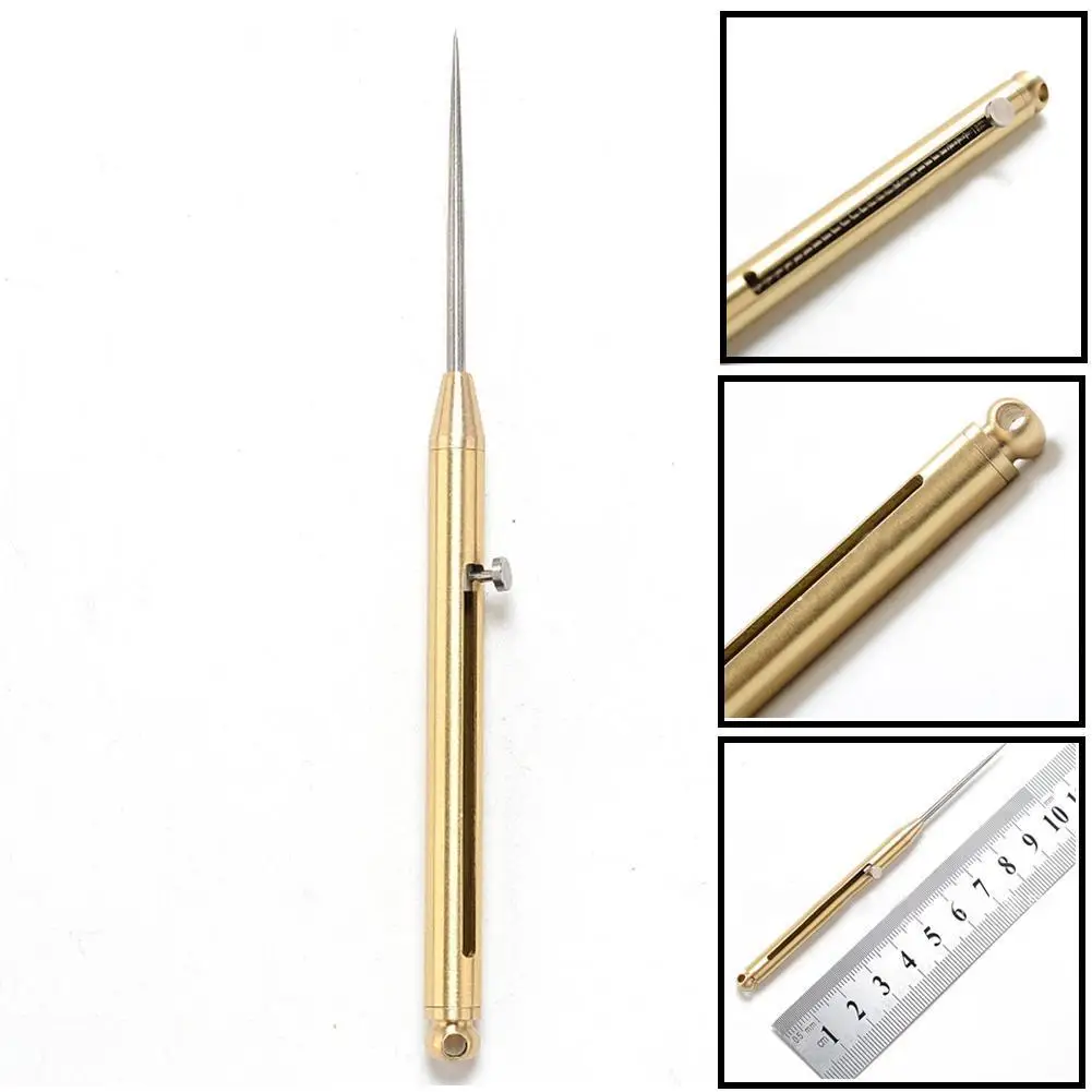 1 Pcs Outdoor Portable Multifunctional Spring Telescopic Barrel Toothpick Alloy Titanium Waterproof + Toothpick Brass X5K4
1 Pcs Outdoor Portable Multifunctional Spring Telescopic Barrel Toothpick Alloy Titanium Waterproof + Toothpick Brass X5K4