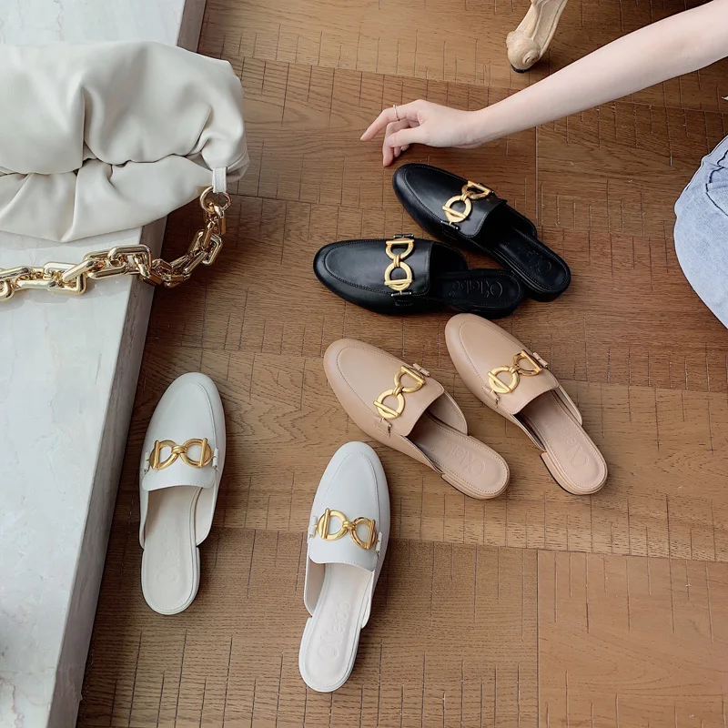 2021 Mules Shoes Women Slides Outdoor Platform Slippers Metal Decoration Summer Sandals
2021 Mules Shoes Women Slides Outdoor Platform Slippers Metal Decoration Summer Sandals