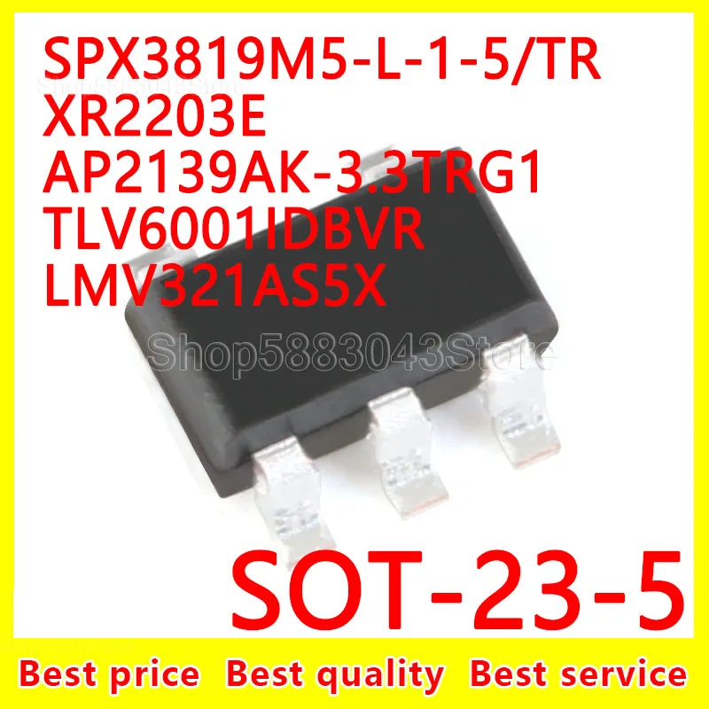 (10 шт.) 100% Новые оригинальные фотообои/TR XR2203E SPX3819M5-L-1-5 TLV6001IDBVR LMV321AS5X SOT-23-5
(10 шт.) 100% Новые оригинальные фотообои/TR XR2203E SPX3819M5-L-1-5 TLV6001IDBVR LMV321AS5X SOT-23-5