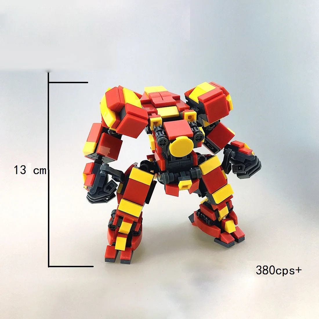 Modiker 380Pcs STEM MOC Red Robot Mecha Figure Model Small Particle Building Blocks Educational Toy Set
Modiker 380Pcs STEM MOC Red Robot Mecha Figure Model Small Particle Building Blocks Educational Toy Set