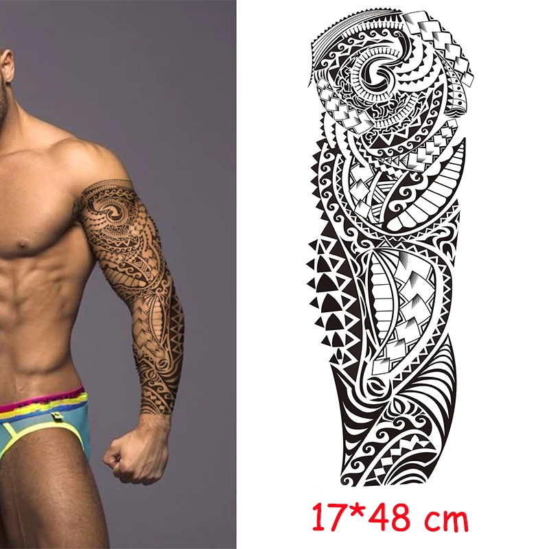 waterproof temporary tattoo sticker full arm totem pattern manly tatoo fake tatto flash black sleeve tattoos to man woman girl
waterproof temporary tattoo sticker full arm totem pattern manly tatoo fake tatto flash black sleeve tattoos to man woman girl
