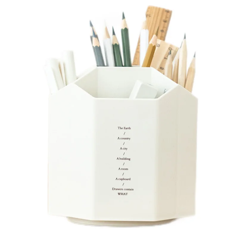 Multifunction 360 Degree Rotating Pen Holder Creative Large Capacity Desktop Storage Box Pencil Organizer School Stationery
Multifunction 360 Degree Rotating Pen Holder Creative Large Capacity Desktop Storage Box Pencil Organizer School Stationery