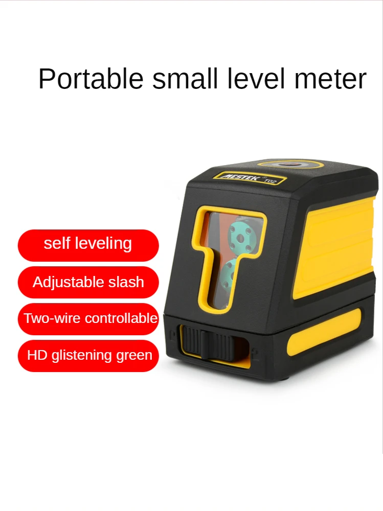2 Lines Laser Level Horizontal Vertical Cross Lines With Self-Leveling Adjustable Brightness Green/Red Beam
2 Lines Laser Level Horizontal Vertical Cross Lines With Self-Leveling Adjustable Brightness Green/Red Beam