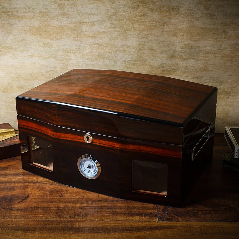 Big Capacity 100 Cigars Cedar Wood Cigar Humidor W/Locked Humidifier Hygrometer Tobacco Cigarette Case Box Holder For COHIBA
Big Capacity 100 Cigars Cedar Wood Cigar Humidor W/Locked Humidifier Hygrometer Tobacco Cigarette Case Box Holder For COHIBA