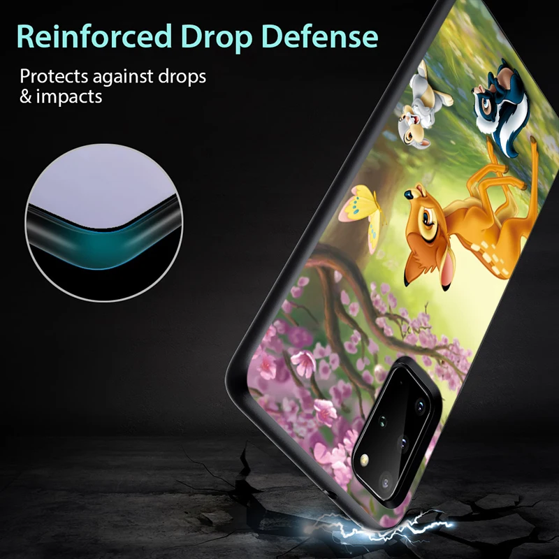 Disney Cartoon Bambi For Samsung Note 20 10 8 9 M31S M60S M40 M30 M21 M20 M10 Ultra Pro Plus Black Phone Case
Disney Cartoon Bambi For Samsung Note 20 10 8 9 M31S M60S M40 M30 M21 M20 M10 Ultra Pro Plus Black Phone Case