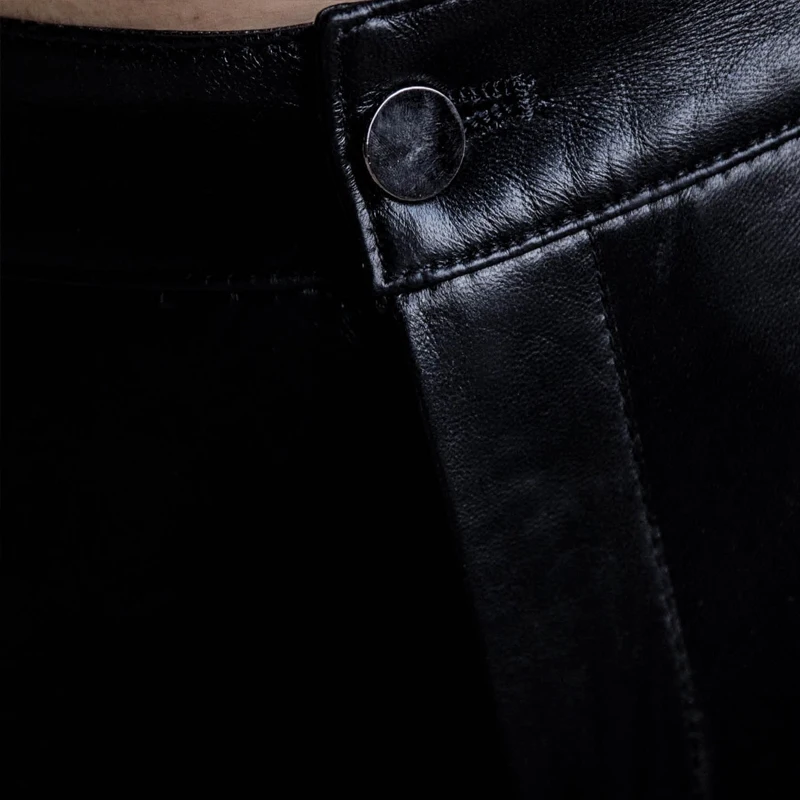 JCHB 2021 High Quality Women's Pants Genuine Leather Pants 100% Sheepskin Trousers Women Spring Autumn Pantalon Femme Pph2720
JCHB 2021 High Quality Women's Pants Genuine Leather Pants 100% Sheepskin Trousers Women Spring Autumn Pantalon Femme Pph2720