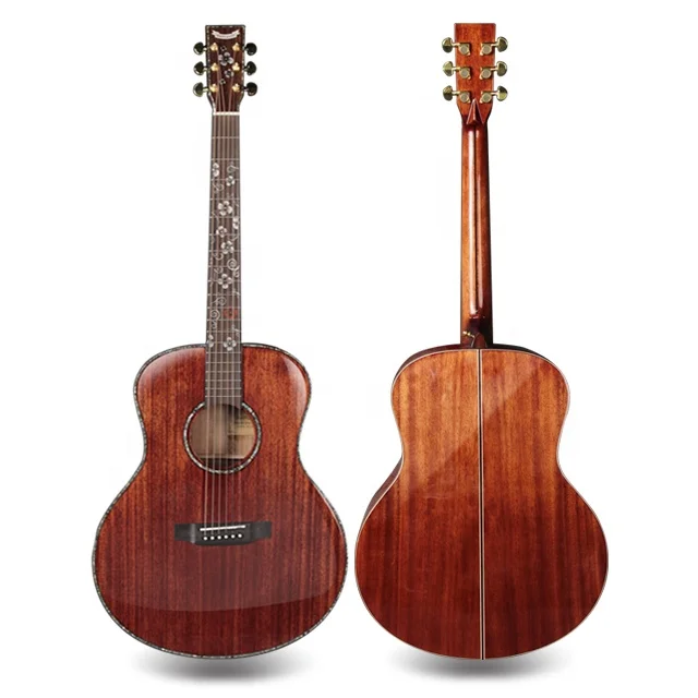 

Bullfighter D6S 41 Inch High Quality All Solid Acoustic Guitar Wholesale OEM Mahogany Wood