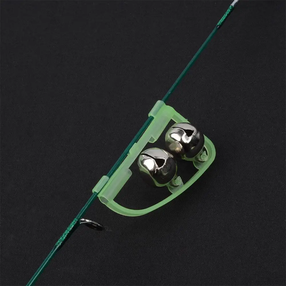 hot sale 1 pcs Fluorescent fishing rod pole tip clamp double bell alarm alert ring glow in the dark fishing equipment wholesale
hot sale 1 pcs Fluorescent fishing rod pole tip clamp double bell alarm alert ring glow in the dark fishing equipment wholesale