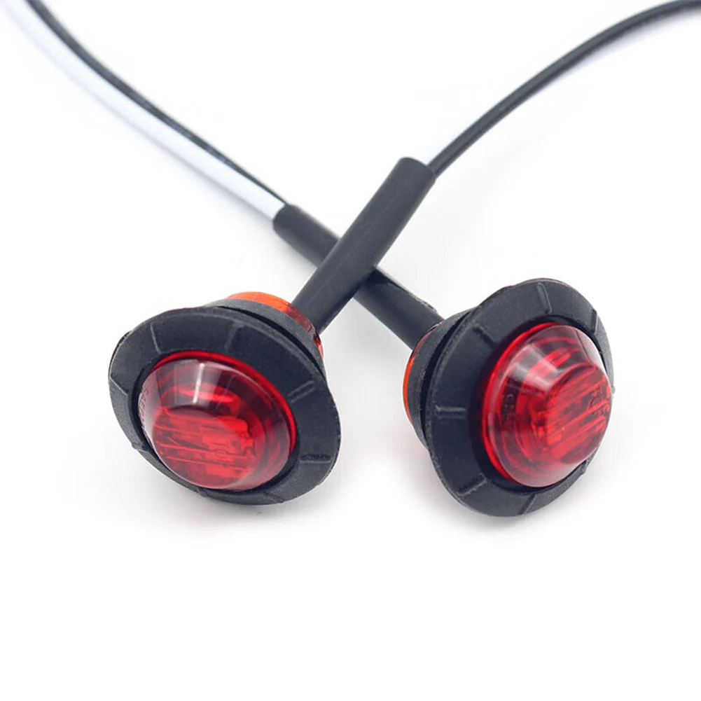 12V Red Small Round Side Marker lights Led Side Marker Lights for Trailer Trucks Caravan Side Clearance Marker Light Lamps Truck
12V Red Small Round Side Marker lights Led Side Marker Lights for Trailer Trucks Caravan Side Clearance Marker Light Lamps Truck